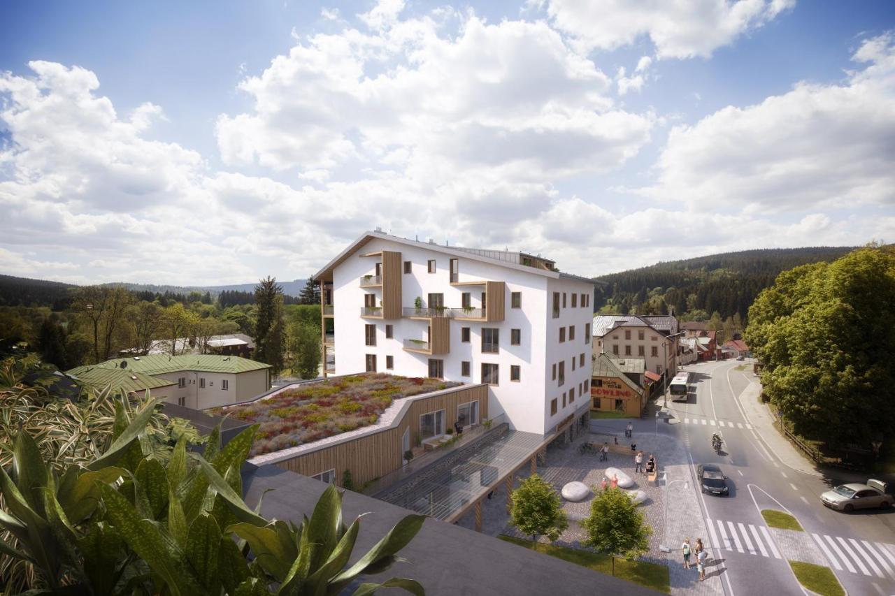 Apartment Rezidence - Javor & Wellness Železná Ruda 外观 照片