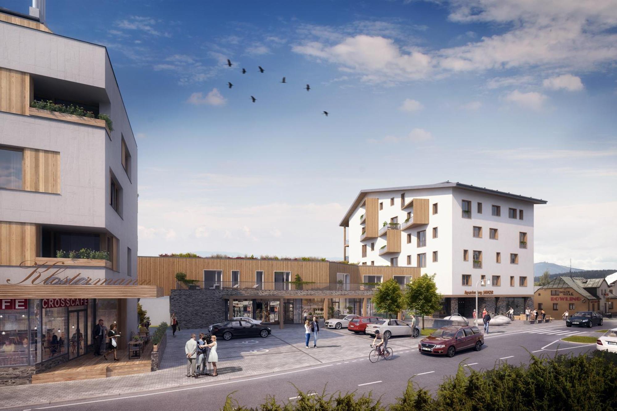 Apartment Rezidence - Javor & Wellness Železná Ruda 外观 照片